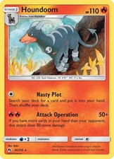 2018 Pokemon: SM - Lost Thunder - Houndoom (#46/214, Rare, Near Mint) on eBay