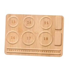 Perlenbrett, Perlentablett, DIY, tragbare Vitrine, Holzhalsketten, leichtes,