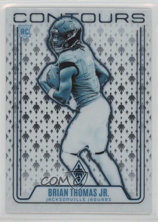2024 Panini Phoenix Contours Lazer Brian Thomas Jr #CON-BTJ Rookie RC