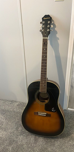 Epiphone DR-100 Dreadnought Acoustic Guitar 6-String Right-Handed Brown