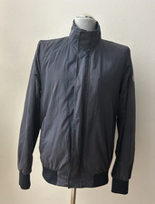 Scotch & Soda Jacke Übergangsjacke Blouson Gr. L dunkelblau Stehkragen Basic