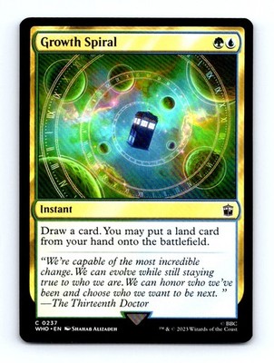 #237 2023 Doctor Who | Growth Spiral Common