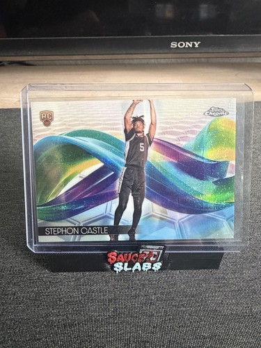 Stephon Castle #H-18 2024 Topps Chrome Helix card