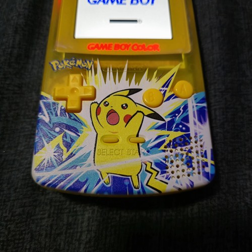 Game Boy Color Modifiée IPS Rétro-éclairage + Ampli Audio Et Haut-parleur 1W - Comme Neuf