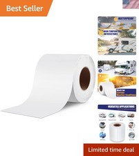 RV Roof Tape, 6 Inch x 50 Feet RV Sealant Tape, UV  Waterproof RV White Seal...