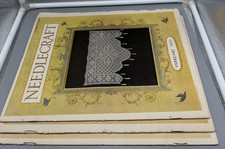Vintage Lot Of 3 1921 Needlecraft Magazines