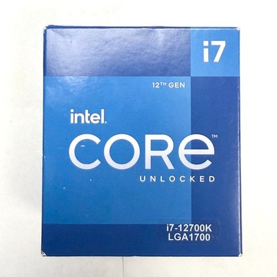 Intel Core i7-12700K Processor (5 GHz, 12 Cores, FCLGA1700) Box