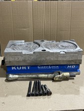 Kurt HDM6 CarvLock 6" Double Station CNC Vise Dual Station VMC Milling Machine