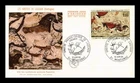 Dr Jim Stamps France 1968 Lascaux Prehistoric Cave Paintings First Day Cover