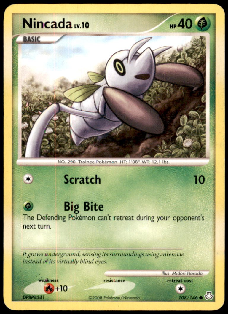 Pokemon - Nincada #108/146 - Legends Awakened Common