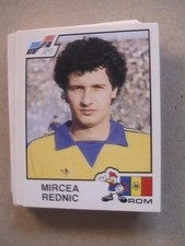 Mircea Rednic Euro 1984 Euro 84 Panini Romania 189 Panini Stickers