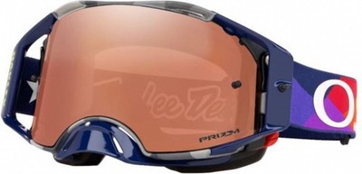 Motocross Maske Enduro MTB Oakley Airbrake MX TLD Jet Pattern / Prizm MX Black