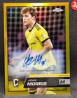 Aidan Morris 2023 Topps Chrome MLS Auto Gold Refractor 39/50 #171