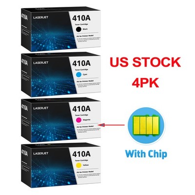 410A Toner Cartridge 4PK MFP M477fnw 410X Fit For HP 410A Color LaserJet Pro