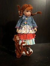 Helen Kish Riley's World LITTLE PIPPI & NILS Monkey NIB Limited to 300