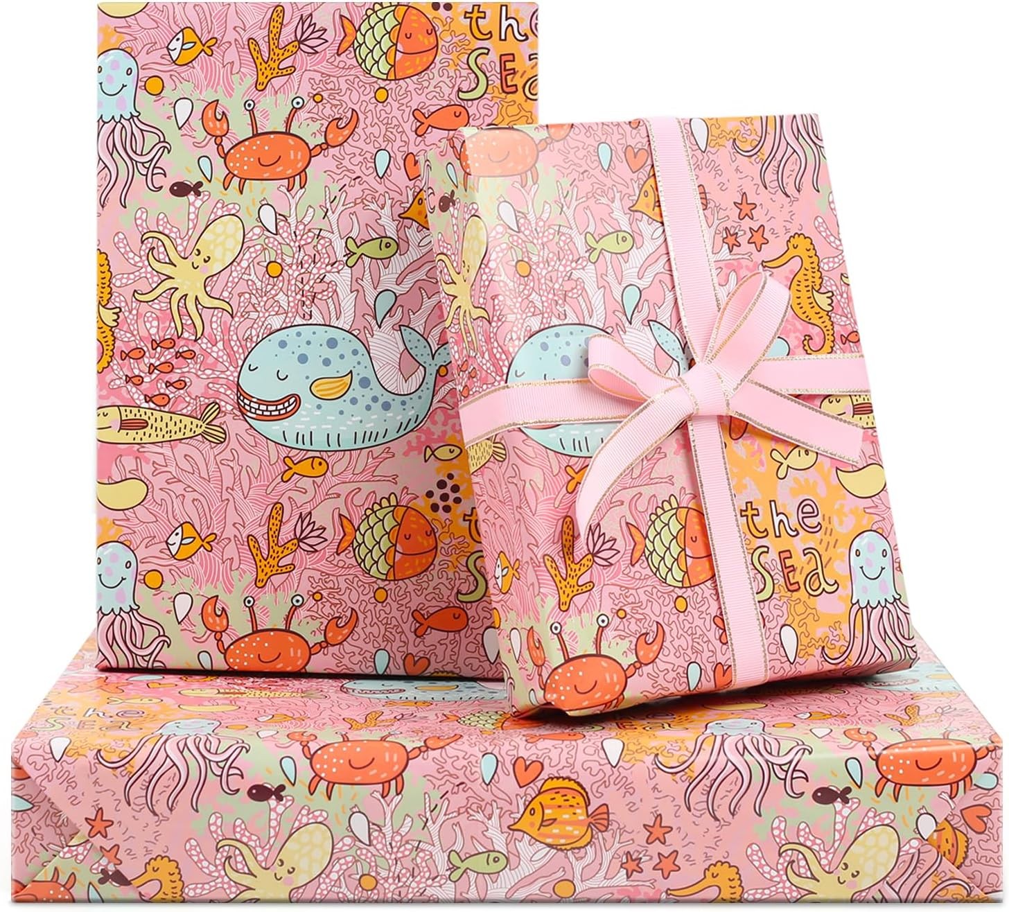 For Girls Kids Boys, 6 Sheets 20 X 28 Inch, Pink
