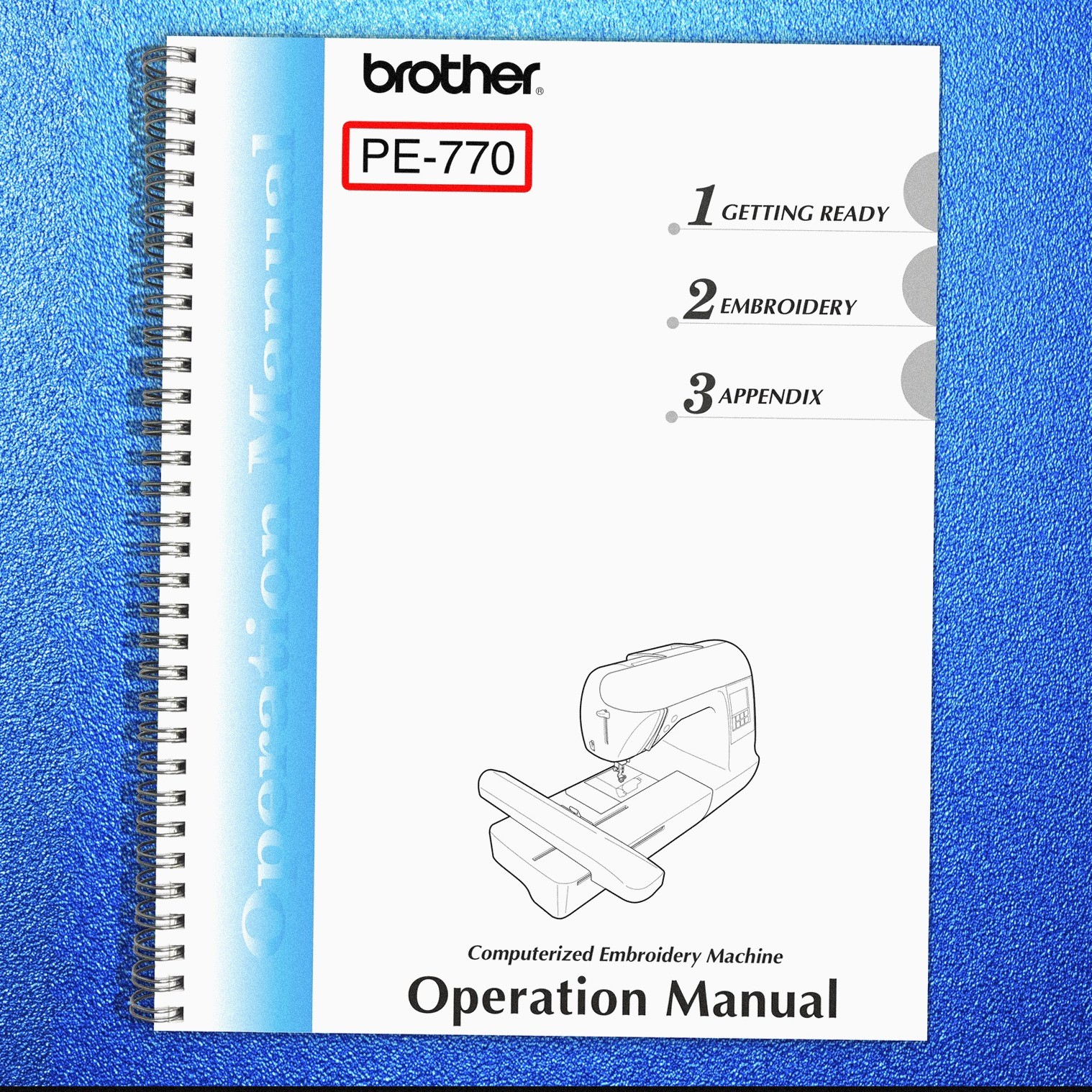 Machine Manual Binding - Covering