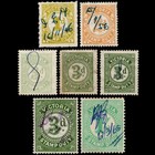 1902-65 Victoria Stamp Duty Group 1d 2d 3d & 1/-