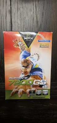 XFX NVIDIA GeForce 7200 GS 128MB DDR2 PCIe Low Profile DVI TV Out
