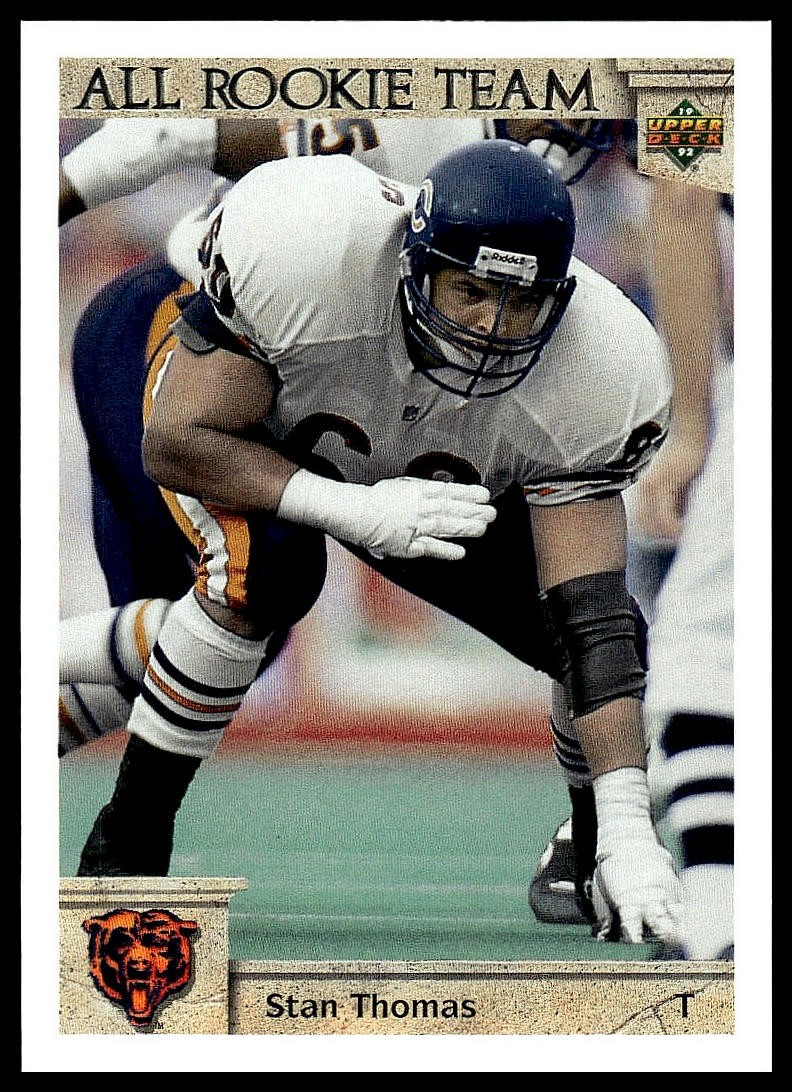 Stan Thomas *ALL ROOKIE TEAM* 1992 Upper Deck #39