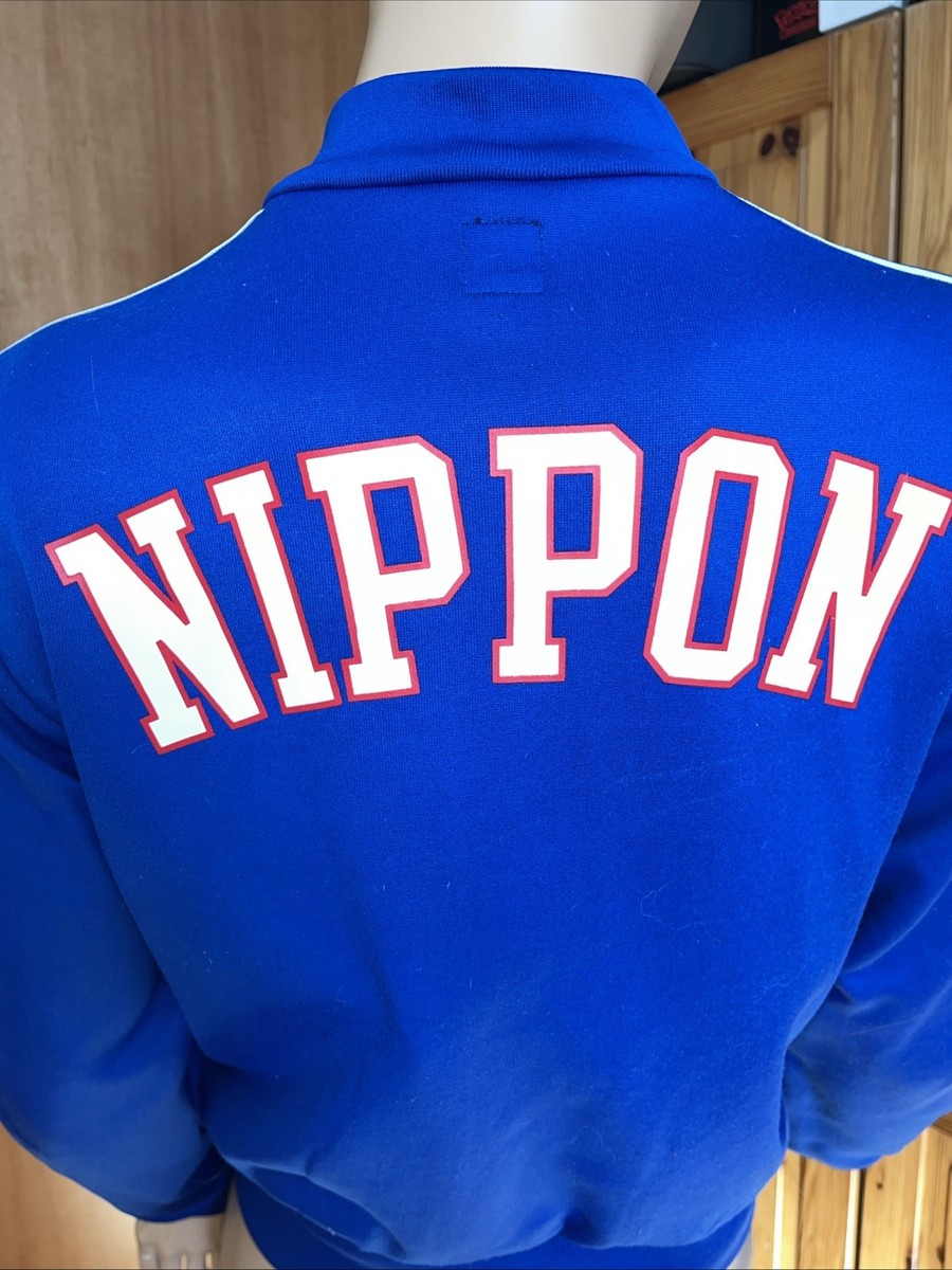 adidas 日本国旗　ジャージ XL ブルー　NIPPON Japan Nippon Adidas Originals Fifa World cup 1974 Track