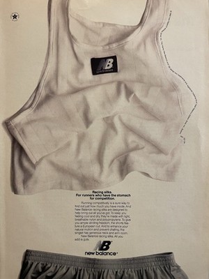 New Balance Ad   RACING SKILLS. FOR RUNNERS WHO HAVE THE STOMACH FOR COMPETITION
