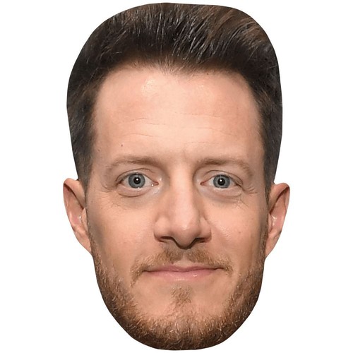 Masque En Carton 2d Eric Antoine - Magicien - Taille A4