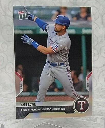 2021 Topps Now 699 Nathaniel Lowe