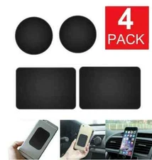4-Pack Metal Plates Sticker Replace For Magnetic Car Mount Magnet Phone Holder