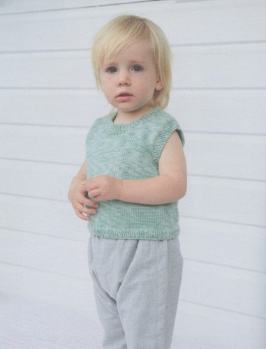 Baby Cashmerino Tonals -Debbie Bliss Knitting Pattern Book- 8 Designs Baby Child - Picture 5 of 9
