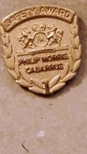 Jostens Phillip Morris Safety Award Lapel Pin Back
