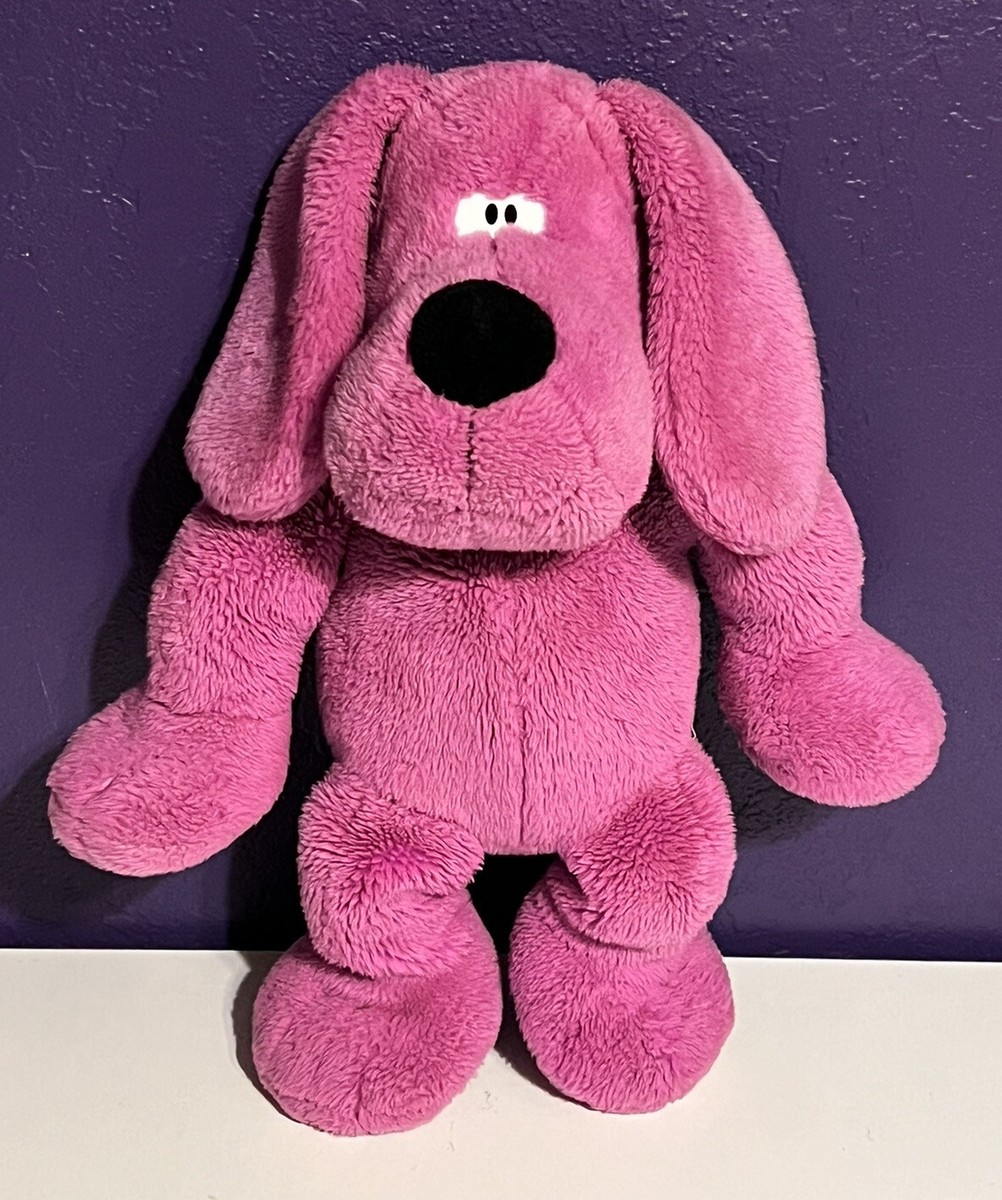 VTG Commonwealth Hot Hound Pink Plush 17” Dog Muscle Mutt