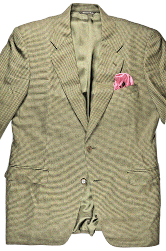 Canali Sport Jacket 42 Coat Blazer Brown Italy Tweed Houndstooth Classic Vintage - Picture 1 of 11