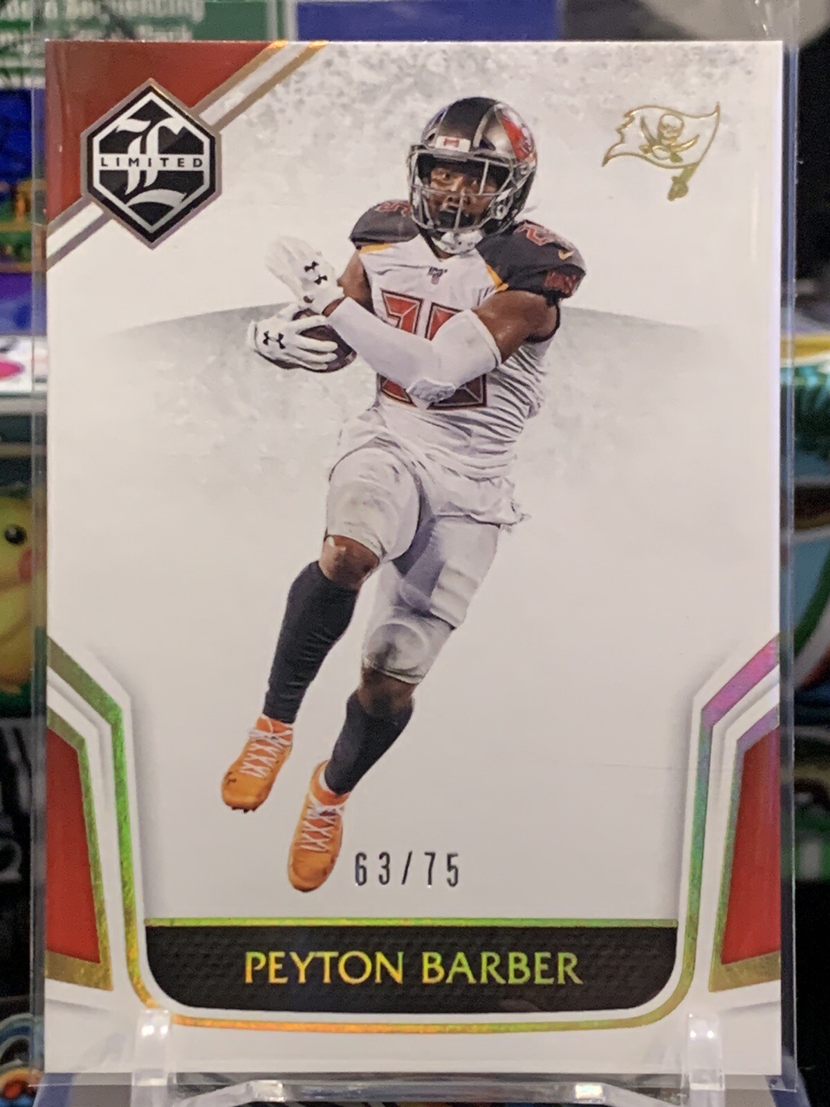 PEYTON BARBER 2019 LIMITED BRONZE PARALLEL! #/75! TAMPA BAY BUCCANEERS! NK3P