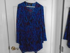 Express Print High Low Dress Size XS