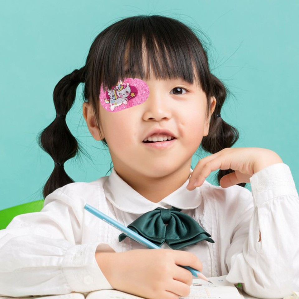 20pcs Toddler Eye Patches Adorable Eye Training Covers Amblyopia Eye