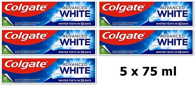 5 x Colgate Anti-Cavity   Zahncreme  Kariesschutz   5 x 75 ml