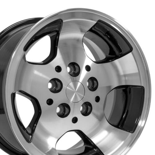 15 inch Black Machined 9024 Wheels SET(4) Fit Jeep Wrangler Jeep Cherokee  818104028642 | eBay