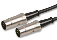 5 Pin 180 Degree Midi DIN Plug to Plug Lead, 2m - PLS00595