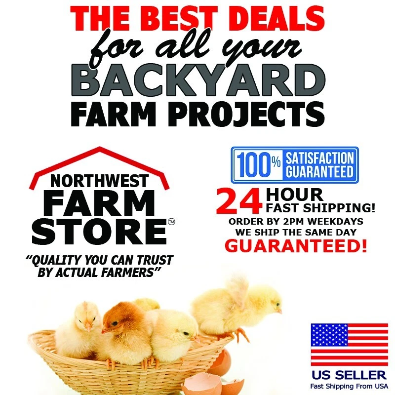 "Conectores de cubo (paquete de 2) para pezones de conejo alimentados por gravedad conexión de púa de 5/16""" Foto 3 de 3