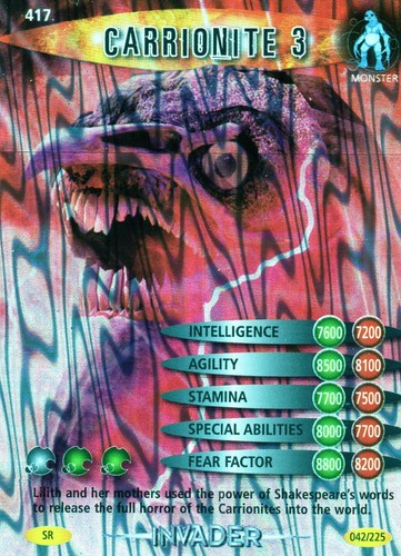 Doctor Who Battles In Time Individual Trading Cards ( Cards 351 to 600 ) - Picture 65 of 248