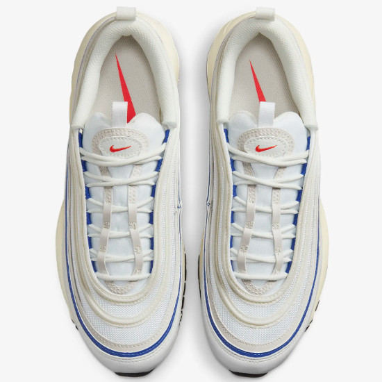 Nike Women's Air Max 97 Shoes 'White/Game Royal' (FJ5482-100) Expeditedship — product photo 3 of 9
