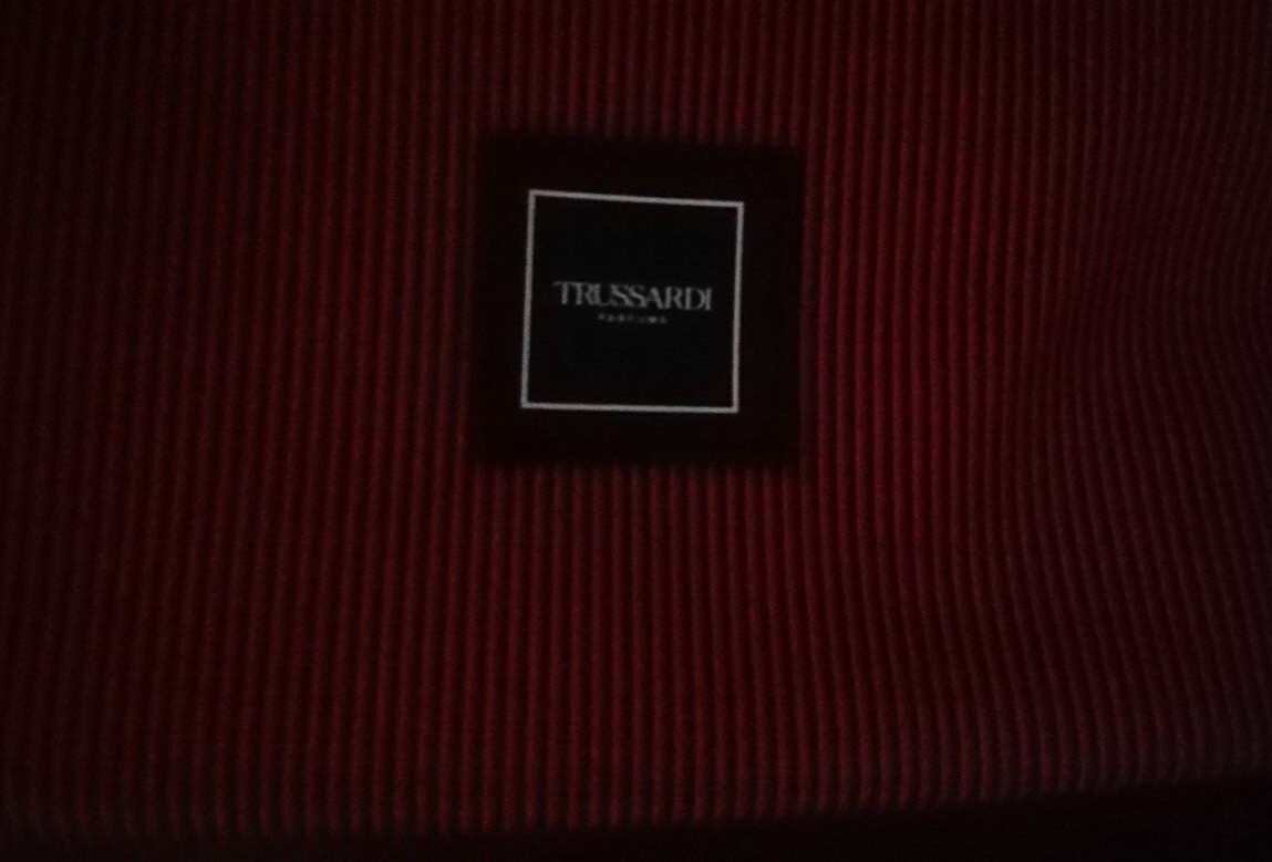 Immagine 4 - TROUSSARDI PARFUMS POCHETTE POUCH BORSETTA CLUTCH TROUSSE ROSSO l’#Back2eBay