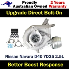 Turbo Pros Billet Upgrade Turbo For Nissan Navara D40 4-Bolt 2.5L