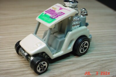 Hot Wheels TEED Off Golf Cart Gray Interior 1/64 od1