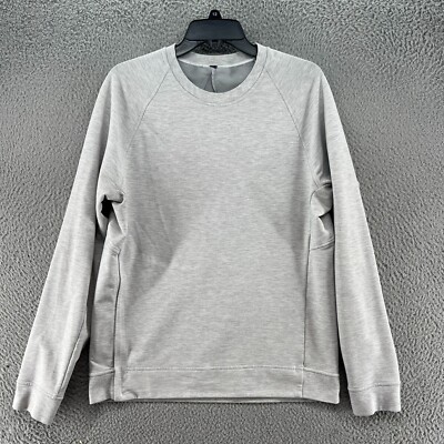 Lululemon Sweatshirt Mens Medium City Sweat Crew Heathered