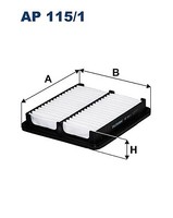 Filtron AP115/1 Luftfilter FüR Mazda CX-3 2.0 05.15-