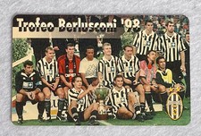 Scheda Telefonica Albacom Trofeo Berlusconi 1998 Juventus  tir: 3.000  (π033)