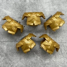 5pack Golden Knight Armor Blocks Accessories for Minifigures A90899