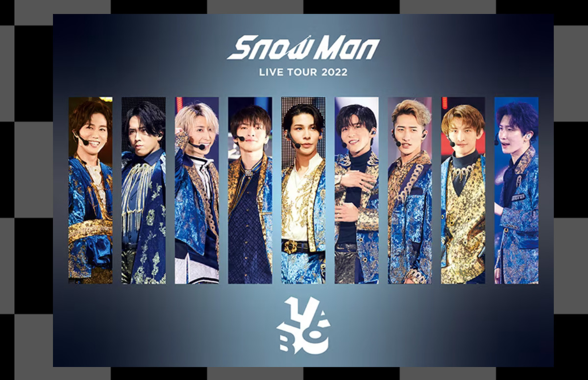 SnowMan Japanese Johnny's Live Tour 2022 Labo DVD【Nomal Edition】3 Disc